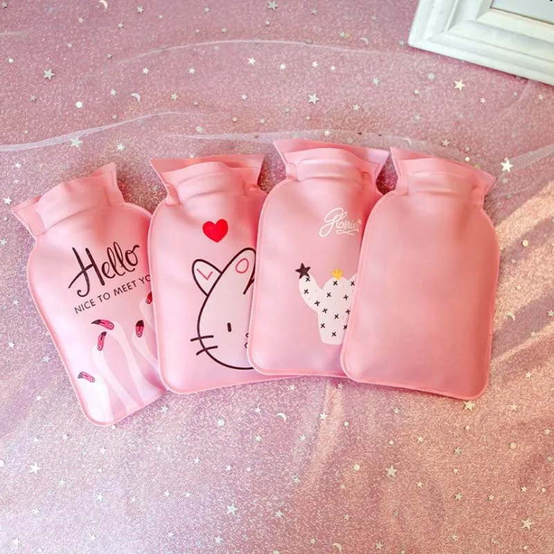 

Hot Water Bottles Mini Light Handy Small Hand Warmer cute water bottle for Pain Relief from Arthritis Headaches Hot Cold Therapy