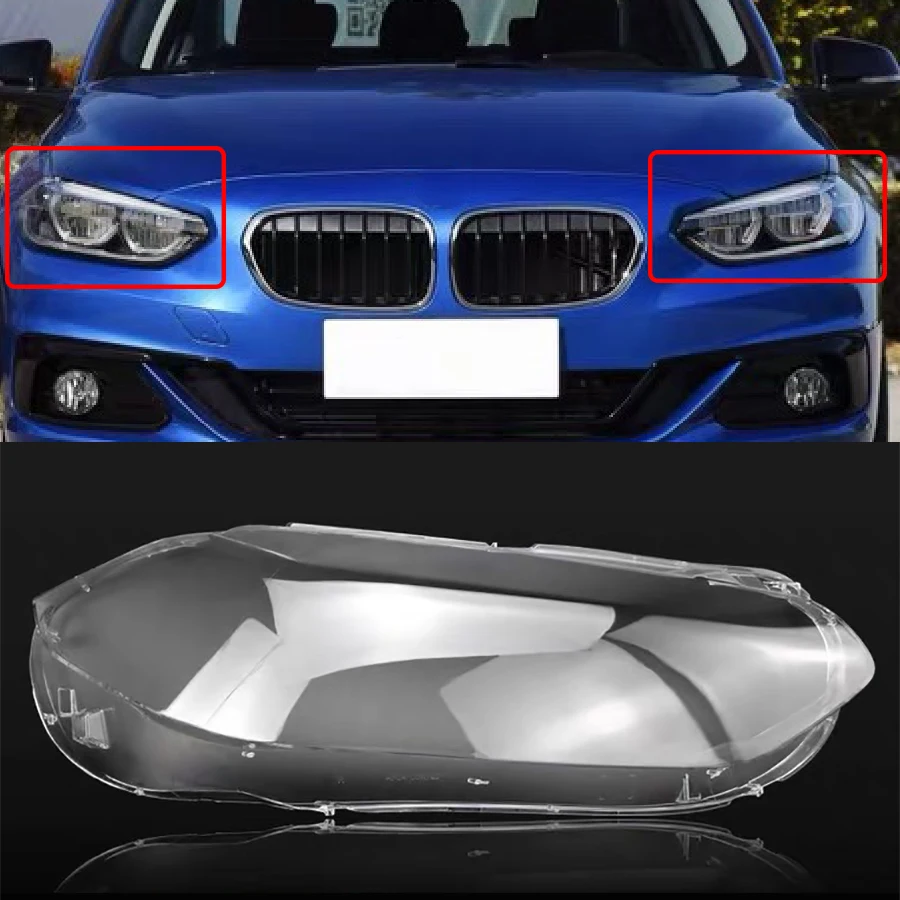 

Lampshade Car Transparent Glass Lampshade Lens Housing Headlight Transparent Shell For BMW 1 Series E87 F20 116i/118i/120i F52