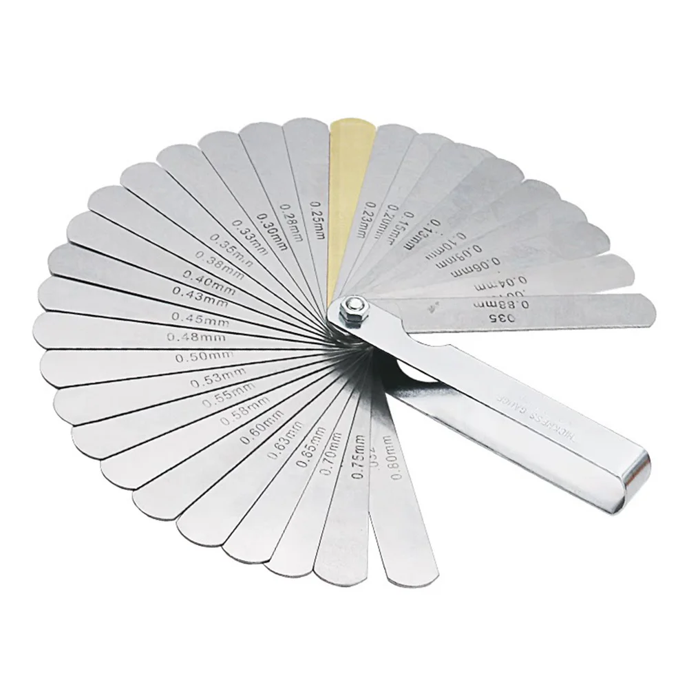 

Rangefinder Plug Garden Spark Feeler Gauge Home Hand Tools Metric Marked Imperial 32 Blade Dual