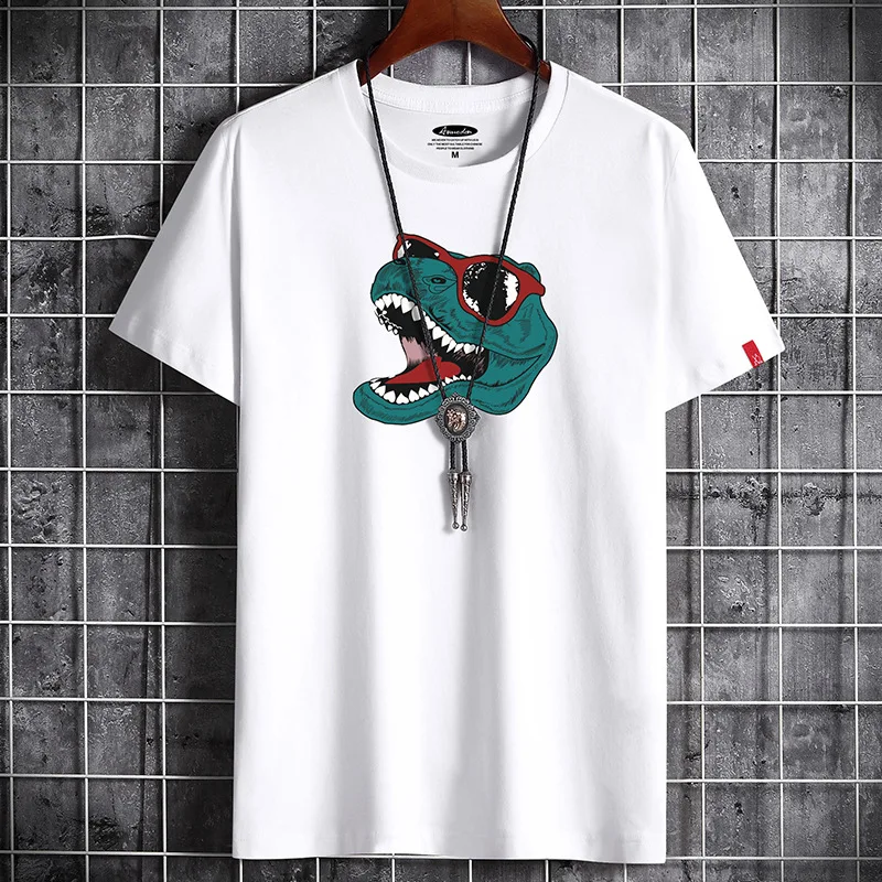 

Летняя футболка, брендовая одежда, мужская футболка с принтом и коротким рукавом, Мужская футболка с круглым вырезом, дышащая футболка, футб...