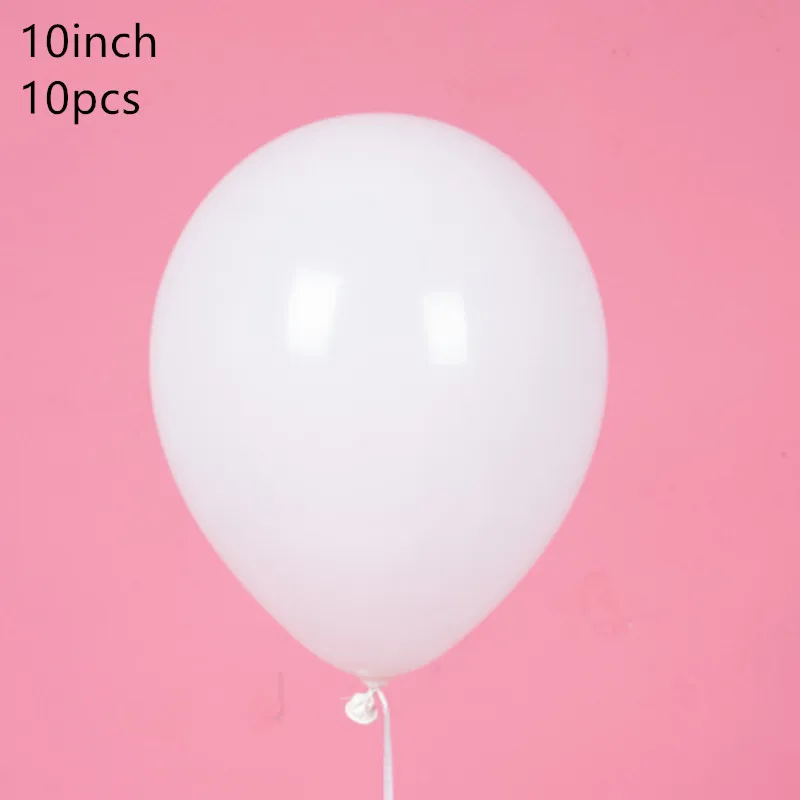 10 шт., 12 дюймов, 1 год, 1 латексные шары, первый ребенок, мальчик, девочка, день рождения, украшения, принадлежности, розовый, синий, детский душ - Цвет: as picture