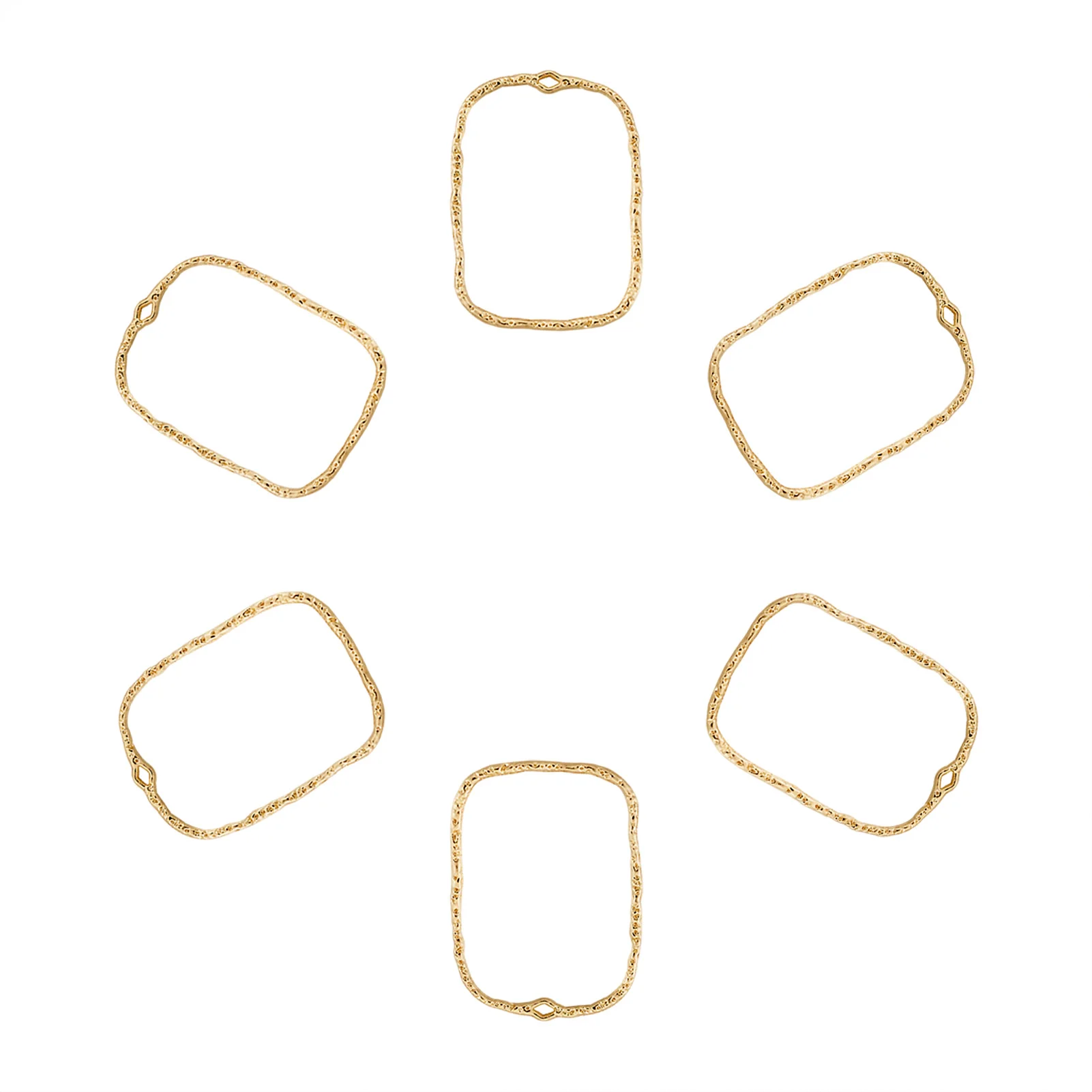 10 шт. подвески из сплава в виде геометрической рамки | Украшения и аксессуары