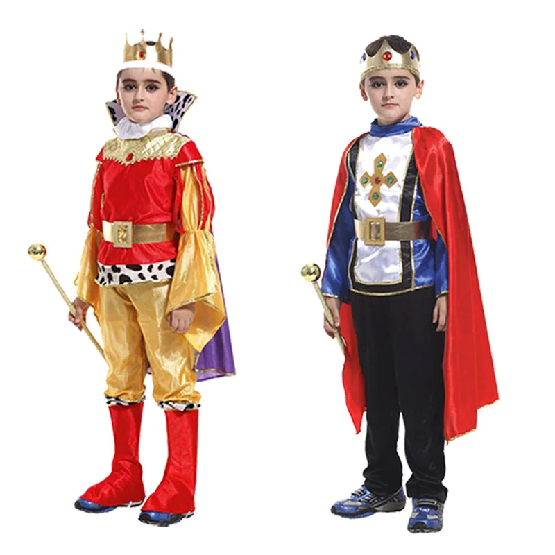 

Halloween Costume Children Cosplay Cosplay Performance Performance Clothes Aladdin King Prince Costume