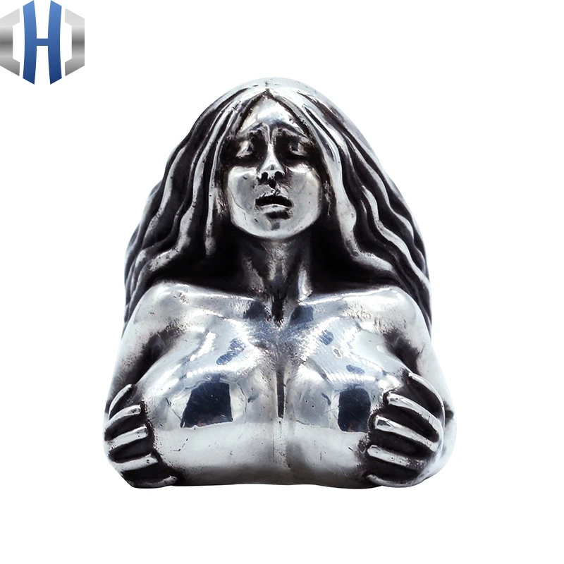 Оригинальный дизайн 925 Серебряное кольцо Seven Sin мужское индивидуальное для пары