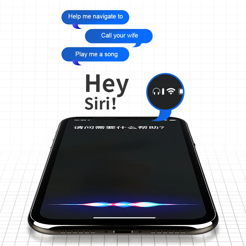 K50 Tws наушники Крючки Bluetooth гарнитура половинное Движение стерео управление