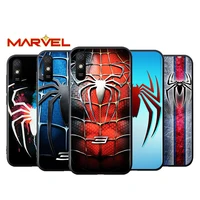 spider marvel cool for xiaomi redmi 10x pro 9c 9a 9t 9 go k40 k30 ultra k20 8 7 s2 6 5 4x pro soft black phone case