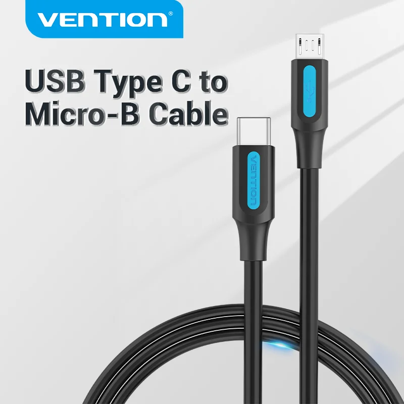 Vention-Cable Micro USB tipo C para teléfono móvil, adaptador rápido para Samsung,...