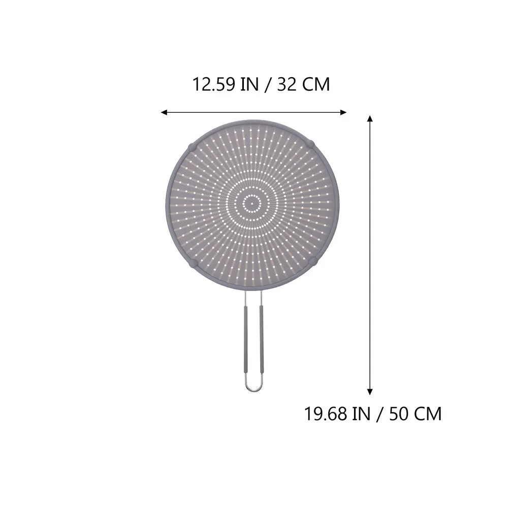 

1Pc Silicone Filter Lid Handle Explosion-proof Oil Cover Oil Screen Cover