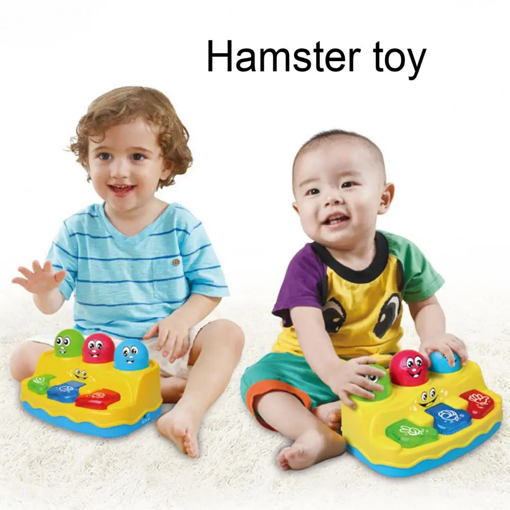 Children Electric Funny Whack A Hamster Game Machine Interactive Toy Kids Gift Musical Instrument To Early Learning | Игрушки и хобби