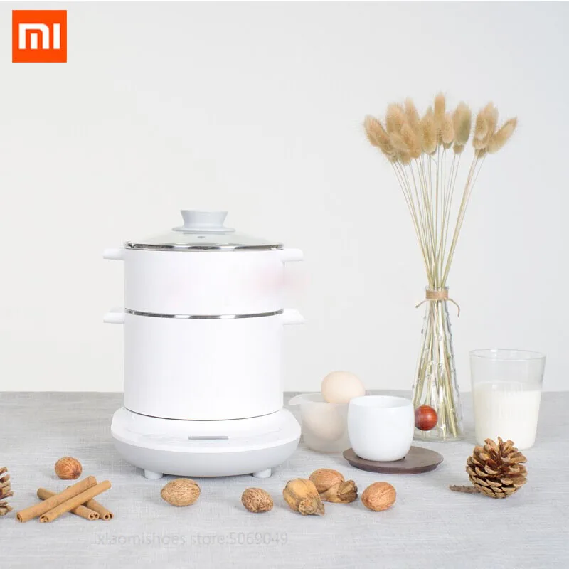 Многофункциональная электрическая плита Xiaomi Ocooker, электрическая плита, кастрюля из нержавеющей стали, мультиварка