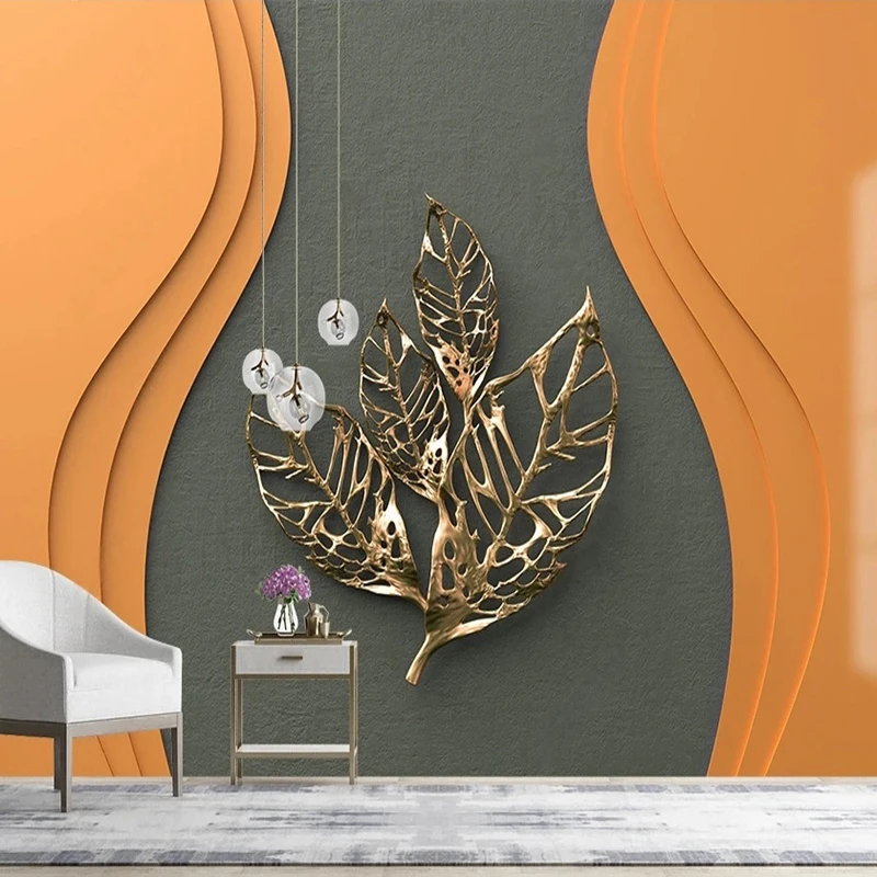 

Домашнее украшение для интерьера, настенная бумага, современный трехмерный рельефный фон, Настенная бумага, абстрактная фотография, настен...
