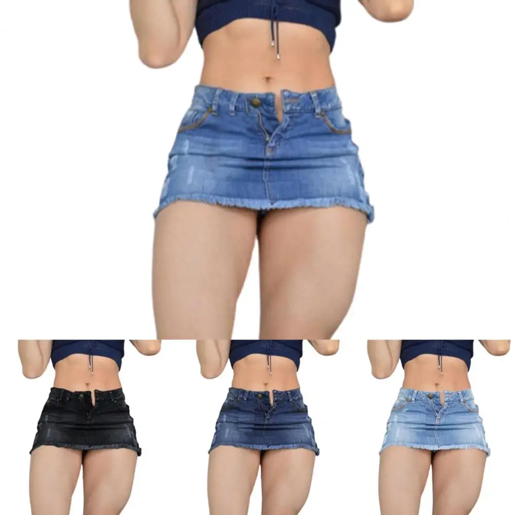

Women Skirt 2021 Burrs Edge Pockets Sexy High Waist All Match Bodycon Skirt for Dating