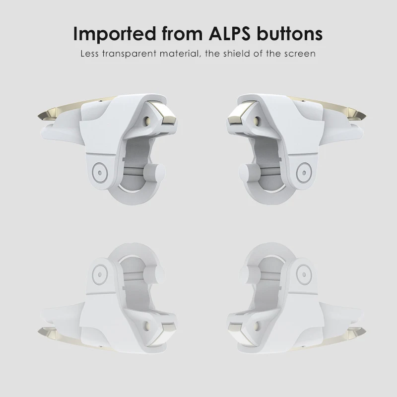 Игровой контроллер L1R1 для смартфона 2 шт. триггеры стрельбы джойстик PUBG IPhone 7 8 Plus X