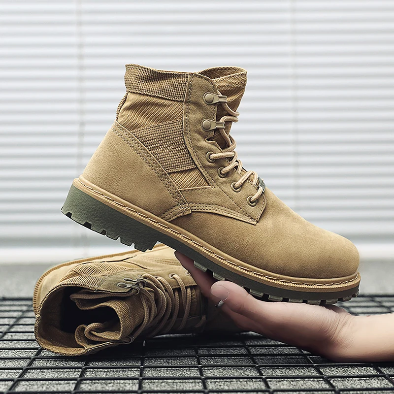 Зимние сапоги Для Мужчин Лодыжки Рабочая обувь мужские защитные ботинки martin на
