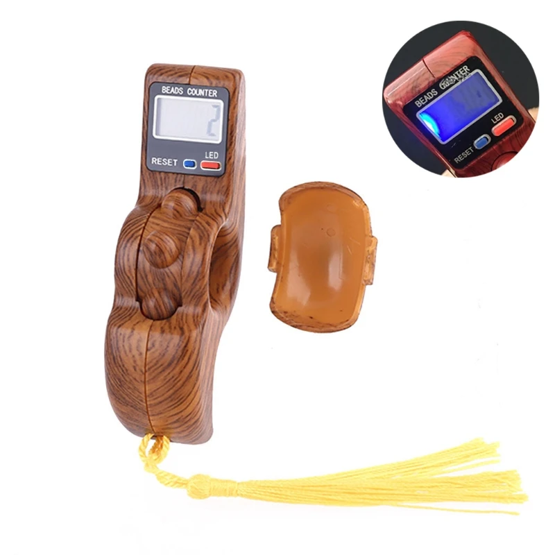

Portable Spiral Handheld Manual Digital Beads Counter Finger Game Toy One Key Reset Decompression Relaxation Tool 875F