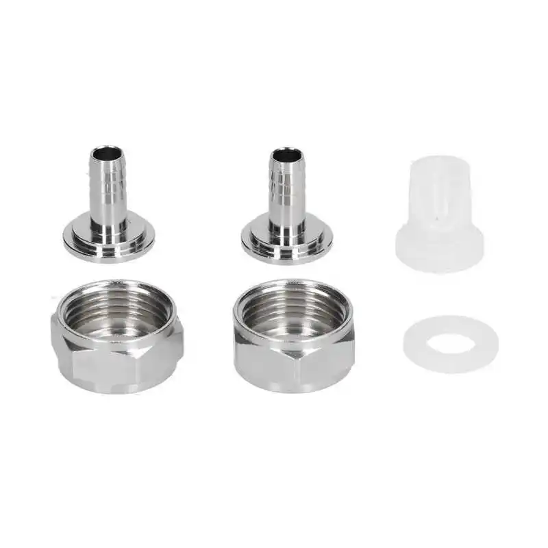 Stainless Steel Beer Keg Coupler Connector Fitting Line Kit Brewing Equipment | Дом и сад