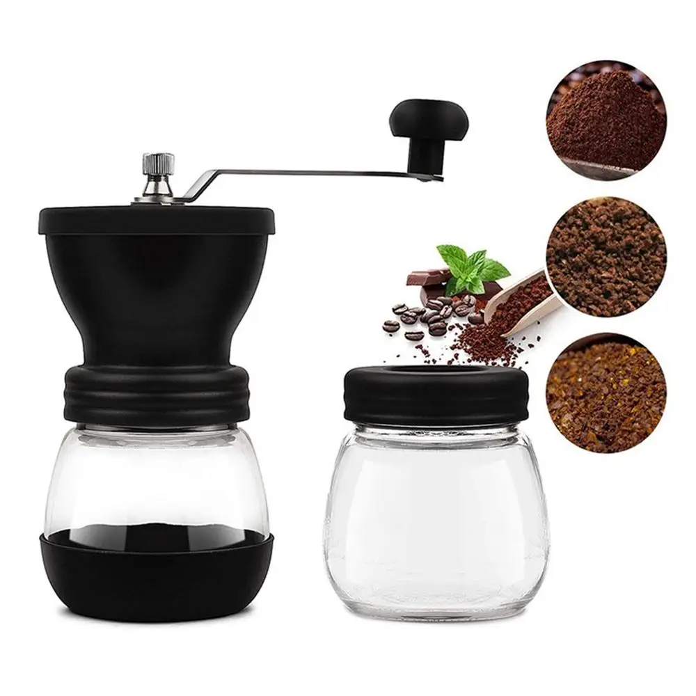 Ручная керамическая кофемолка портативная ручная кофеварка моющаяся мельница