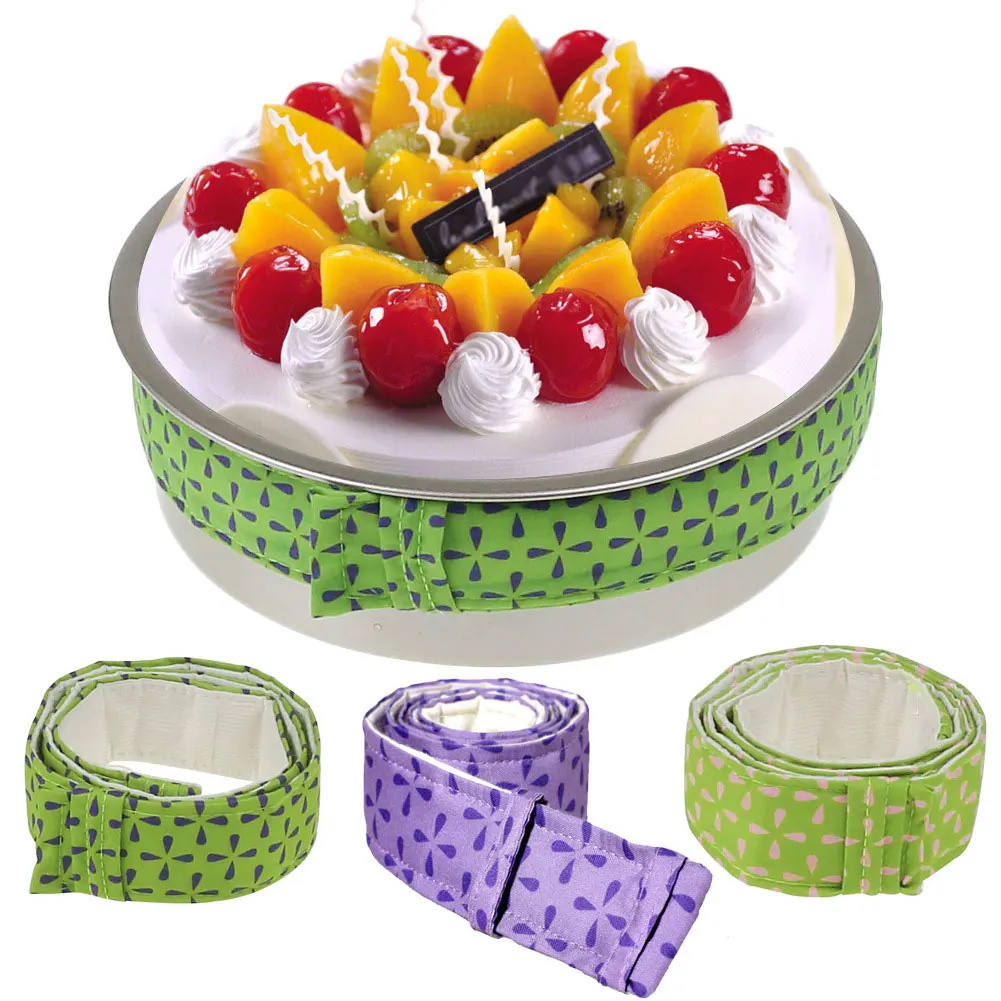 

Cloth Cake Pan Strips Belt Level Protection Strap Anti-deformation Baking Tray Protect Banding Cake Kitchen Baking Tools Gadgets