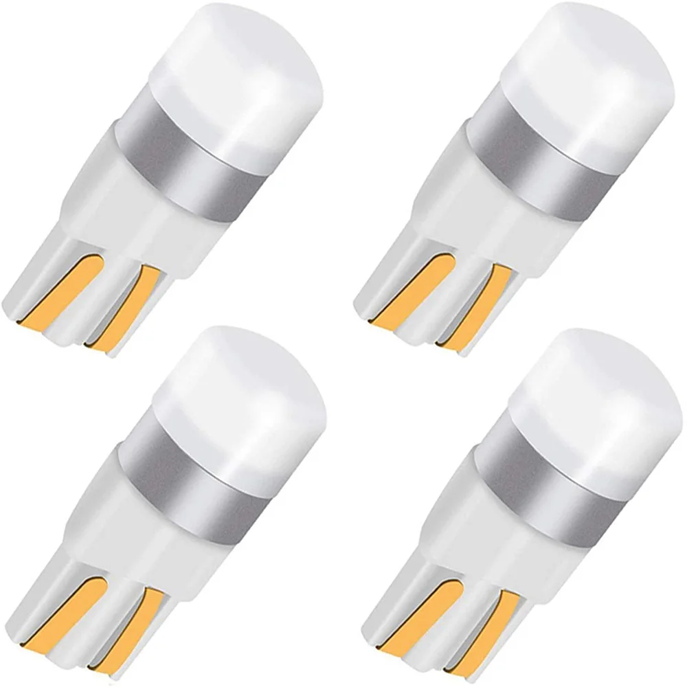 

4 шт., светодиодные лампы для чтения T10 w5w 3030 smd 194 лм 168 6000 12 В