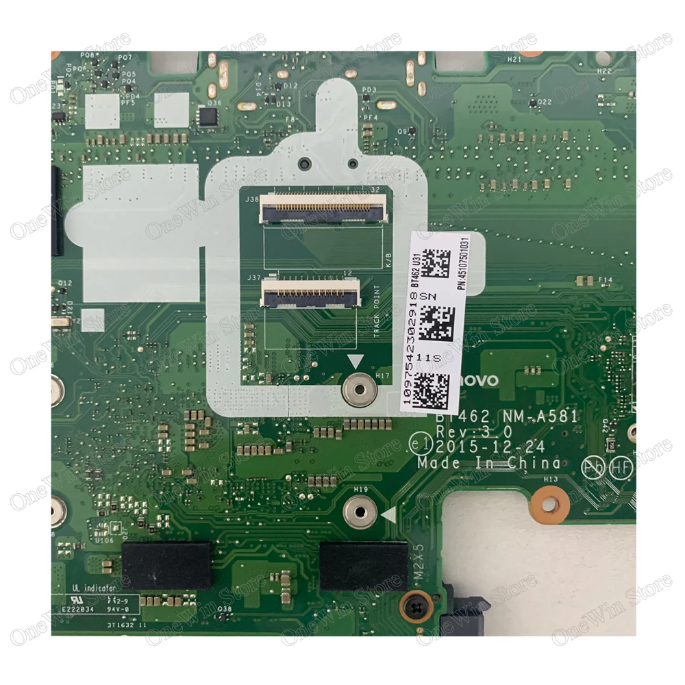 Материнские платы для ноутбуков ThinkPad T460 20FM 20FN NOK I7-6600U UMA 01AW345 01AW349 01AW348 01AW344 01AW347 01AW350
