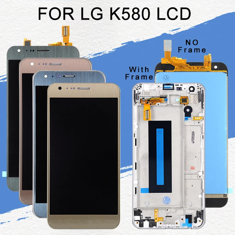 Dinamico 1 шт. 5 2 дюйма для LG X Cam Lcd K580 дисплей с сенсорным экраном дигитайзер сборка