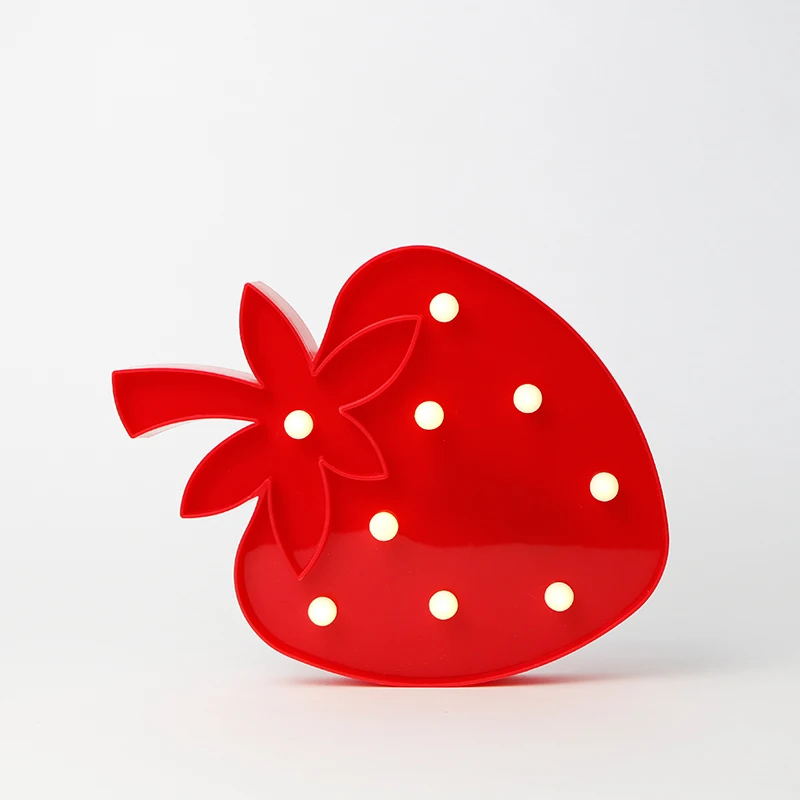 24 см высококачественный декоративный уличный светильник в форме клубники
