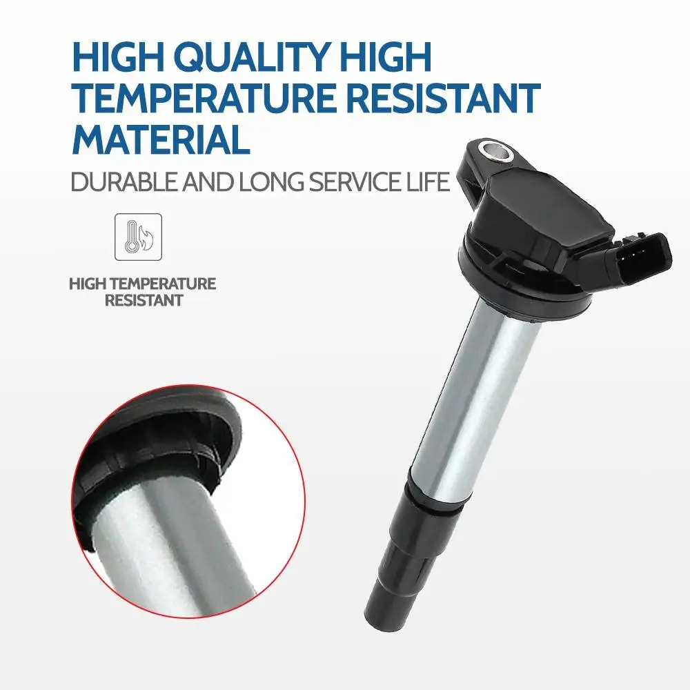 

4PCS Ignition Coil Replacement For Toyota Corolla Matrix Prius Scion xD 1.8L L4 UF596