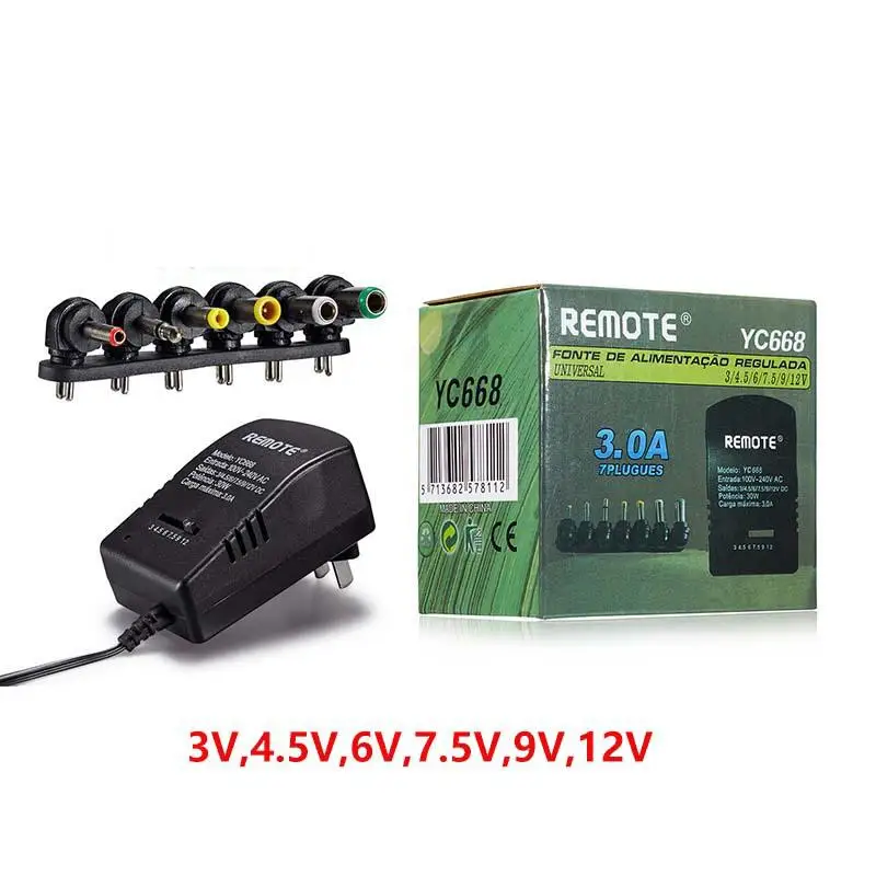 Dreamburgh универсальный источник питания AC DC адаптер преобразователь 100-240V 3/4.5/6V 7 5 V 9V