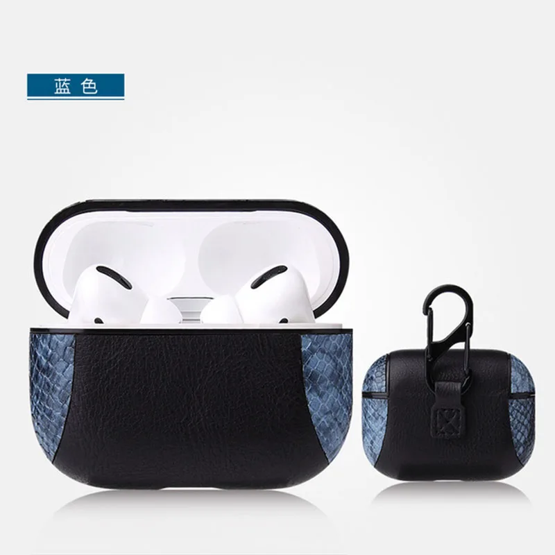 Для Airpods pro Bluetooth беспроводная гарнитура бизнес из искусственной кожи коробка для