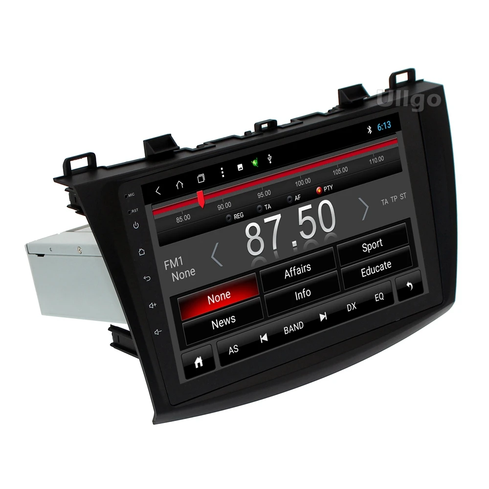 4G + 64G Восьмиядерный 9 ''Android 8 1 автомобильный DVD GPS для Mazda 3 2011 2012 Авторадио