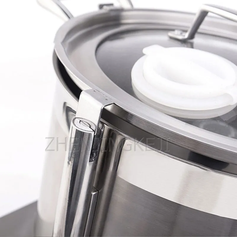 

10L Food Processor Commercial Full Stainless Steel 1500W Electric Food Chopper Ginger Garlic Chili Meatball Meat Filling Machine