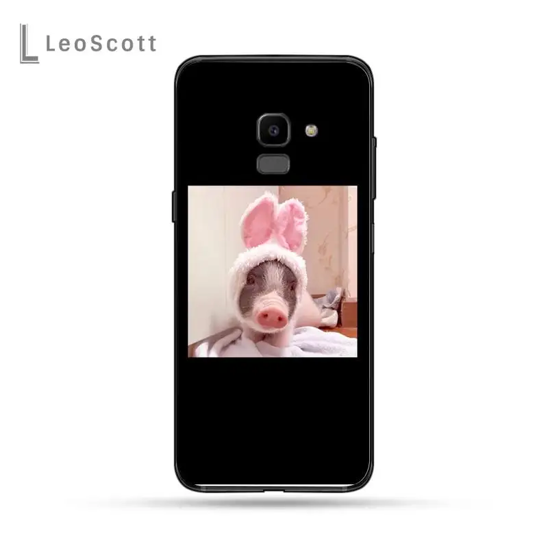 

Cute pet pig Phone Case For Samsung Galaxy J2 J4 J5 J6 J7 J8 2016 2017 2018 Prime Pro plus Neo duo
