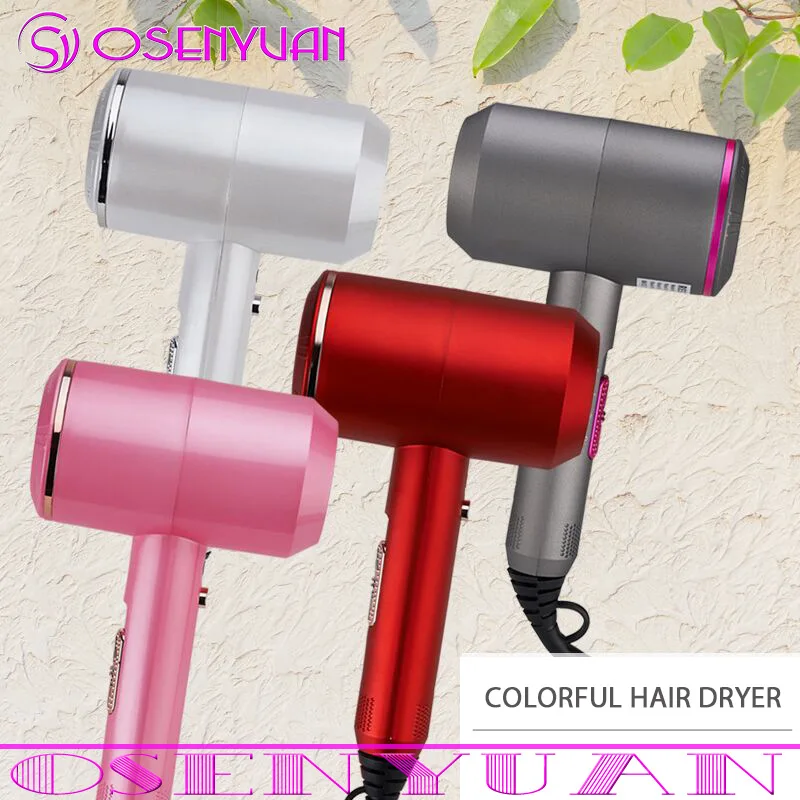 

Electric Hair Dryer Machine Household Appliances Professional Quick Dry Hairdressing Devices Strong Wind Salon Diffuses Blower