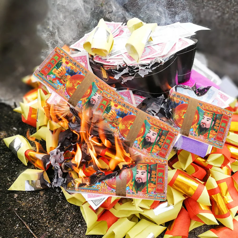 

370 Sheets Chinese Qingming Festival Ghost Money Blessing Joss Paper Money