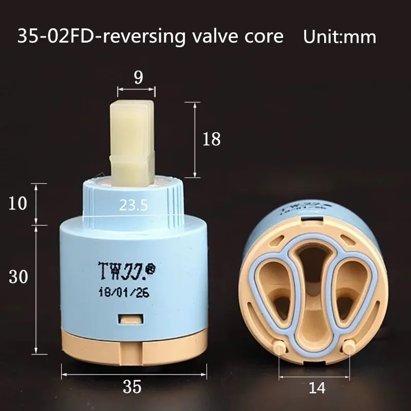 

Картридж для смесителя с высоким штоком 25/35/40 мм, керамический картридж для смесителя, аксессуары для кухонных и ванных смесителей, для кухни, ванной, раковины, душа