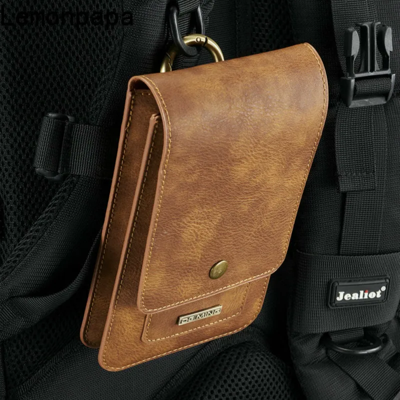 Universal Phone Bag for Samsung S20 Ultra S10 Plus A51 A71 Men's Outdoor Belt Bag Phone Case for IPhone 12 11 Pro Huawei P40