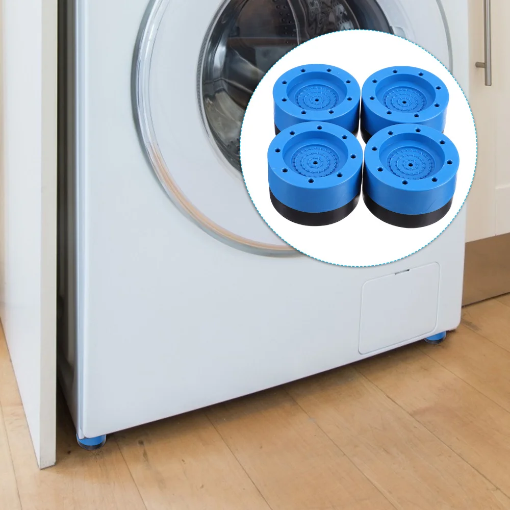 

4pcs Washing Machine Foot Mats Heightened Refrigerator Foot Absorption Mat