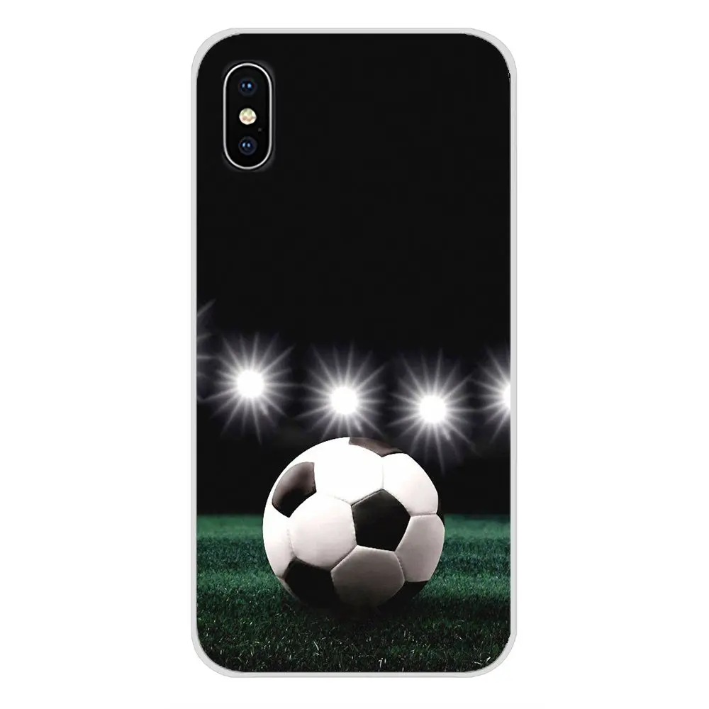 For Huawei Honor 4C 5C 6X 7 7A 7C 8 9 10 8C 8S 8X 9X 10I 20 Lite Pro Silicone Phone Case Cover Soccer Ball on water burning fire | Мобильные