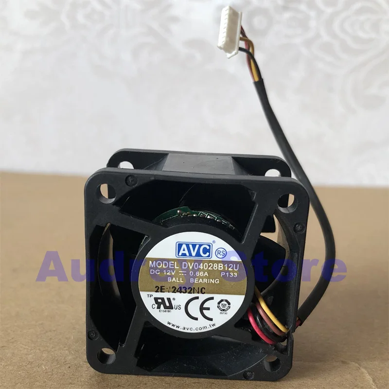 

DV04028B12U -P133 Оригинальный AVC 4028 12 В постоянного тока 0,66a 4-проводной вентилятор сервера с двойным шарикоподшипником воздуходувка