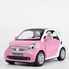 1:32 Mercedes Benz Smart Fortwo II литая металлическая модель автомобиля из сплава для коллекции модели игрушечный автомобиль A87