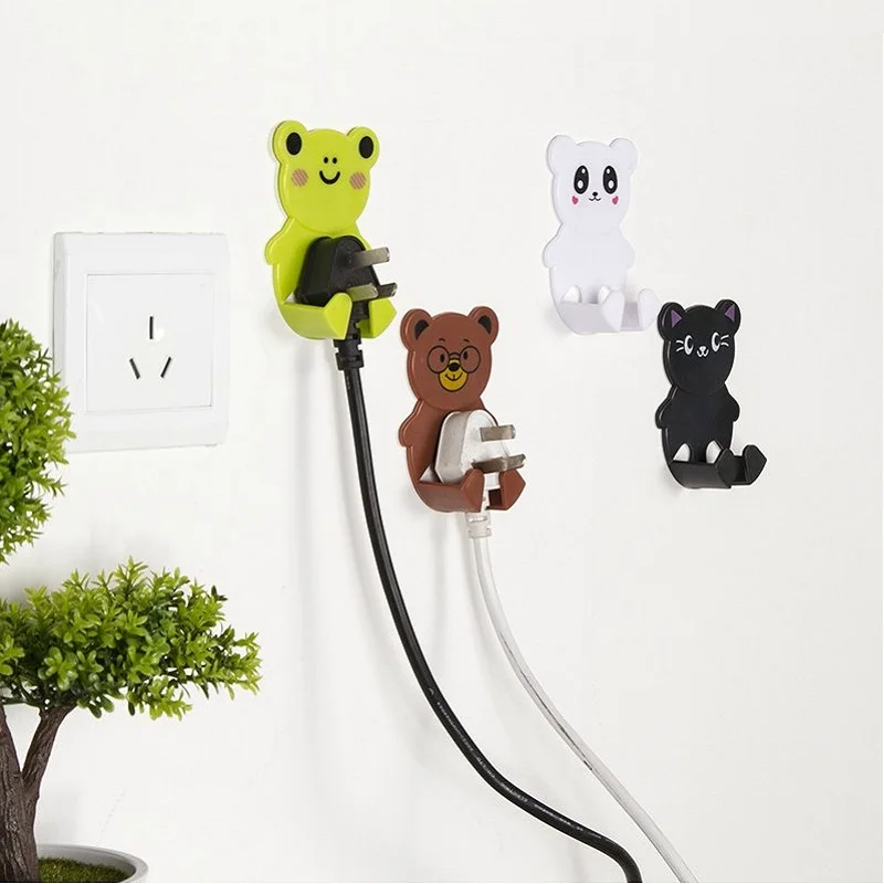 1 шт. креативная мультяшная паста кухонный пластиковый крючок крепкий дверной