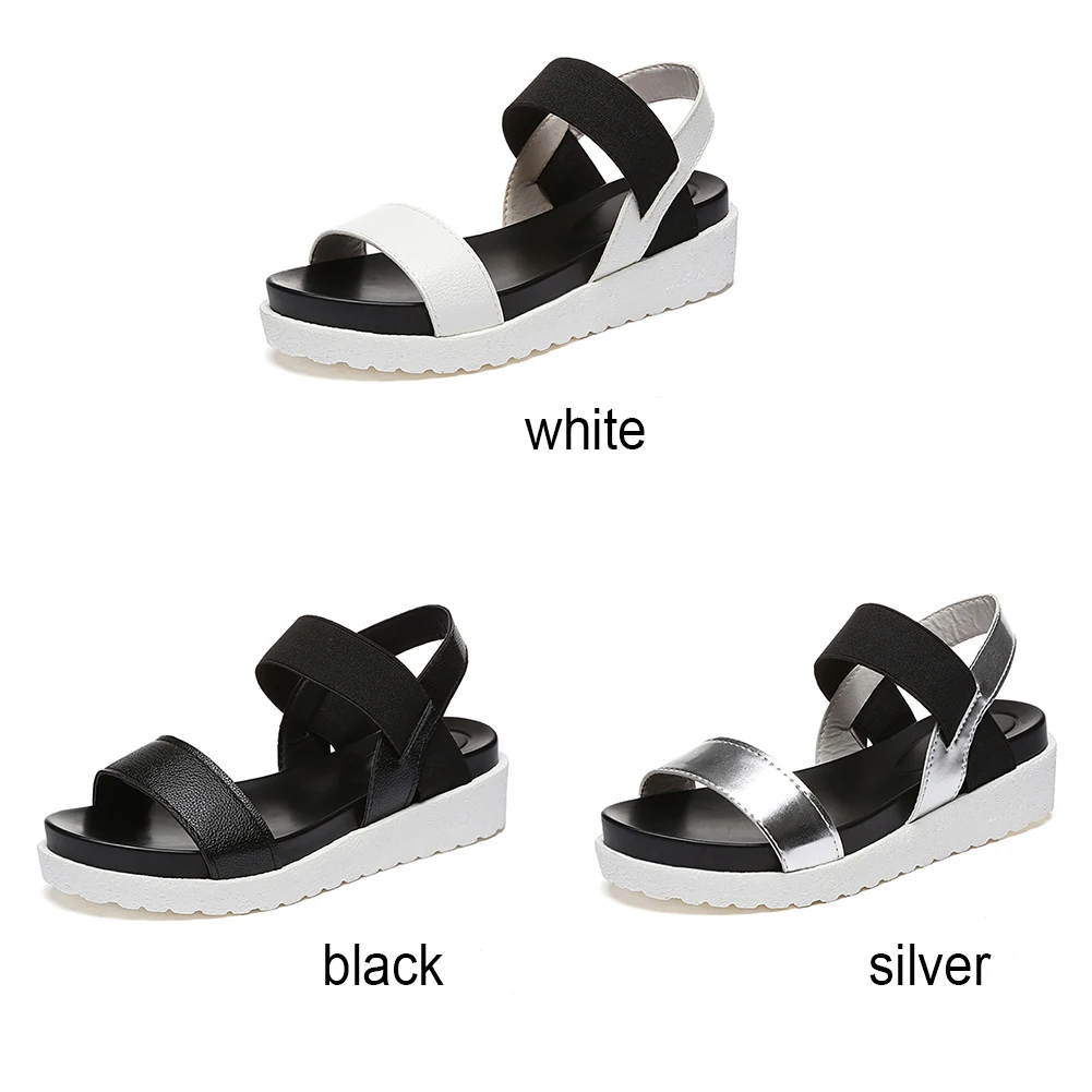 

New Fashion Woman Summer Casual Flats Shoes Summer Gladiator Sandals