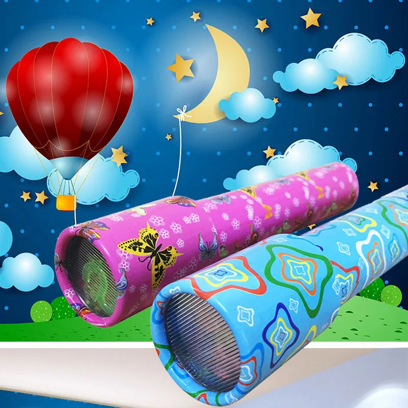 

Kids Kaleidoscopes Toys Scalable Extended Rotation Adjustable Kaleidoscope Fancy Color World Educational Toys For Children
