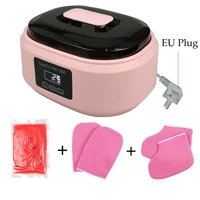 paraffin wax heater for epilator hair removal with lcd display home diy body salon spa easy to apply wax pot warmer equipment