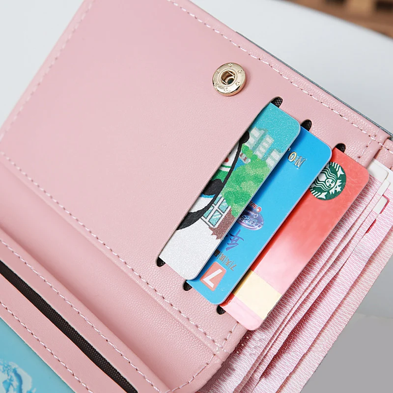 Кошелек женские кошельки Дамский кошелек бумажник для женщин минималистичный