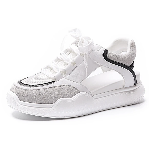 

New Women Sneakers Mixed Color Platform Thick Bottom Ladies Breathable Vulcanized Shoes Casual Female Sports Shoes 2021 C0018