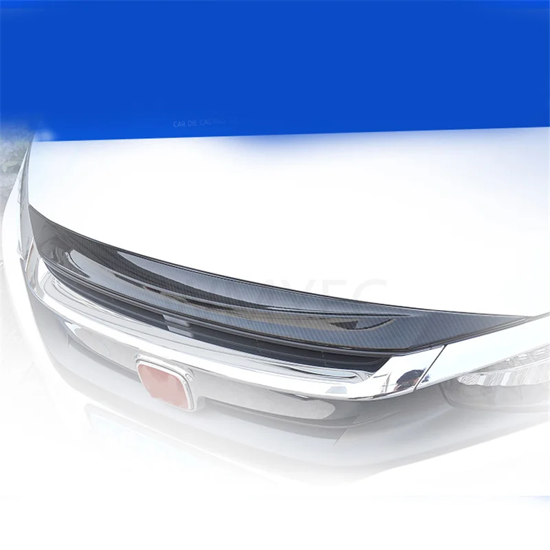 

ABS спереди двигатель машины Крышка Накладка для Honda Civic 10th 2016-2021 двигателя наклейки отделкой стайлинга автомобилей