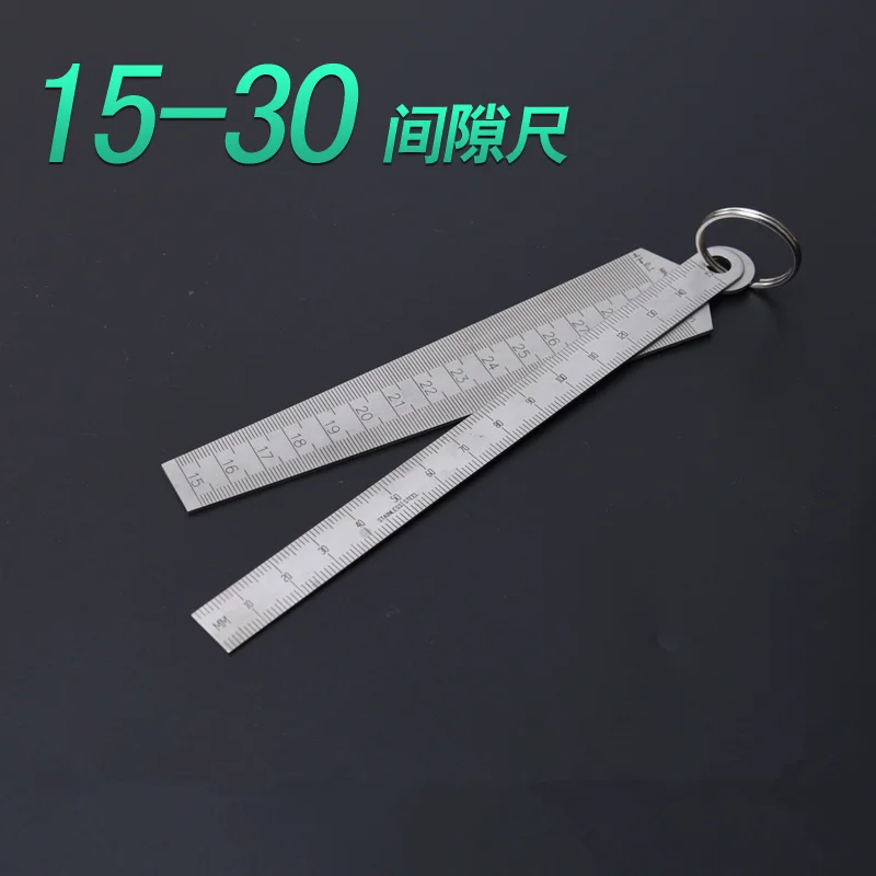 

15-30 мм сварочный конусный щуп Gage Нержавеющая Сталь Линейка для замера глубины осмотр отверстия для измерительного инструмента