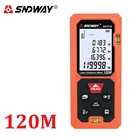 Лазер SNDWAY дальномер 40 м 50 м 70 м 80 м 100 м 120 м цифровой лазерный дальномер Trena измерительная лента