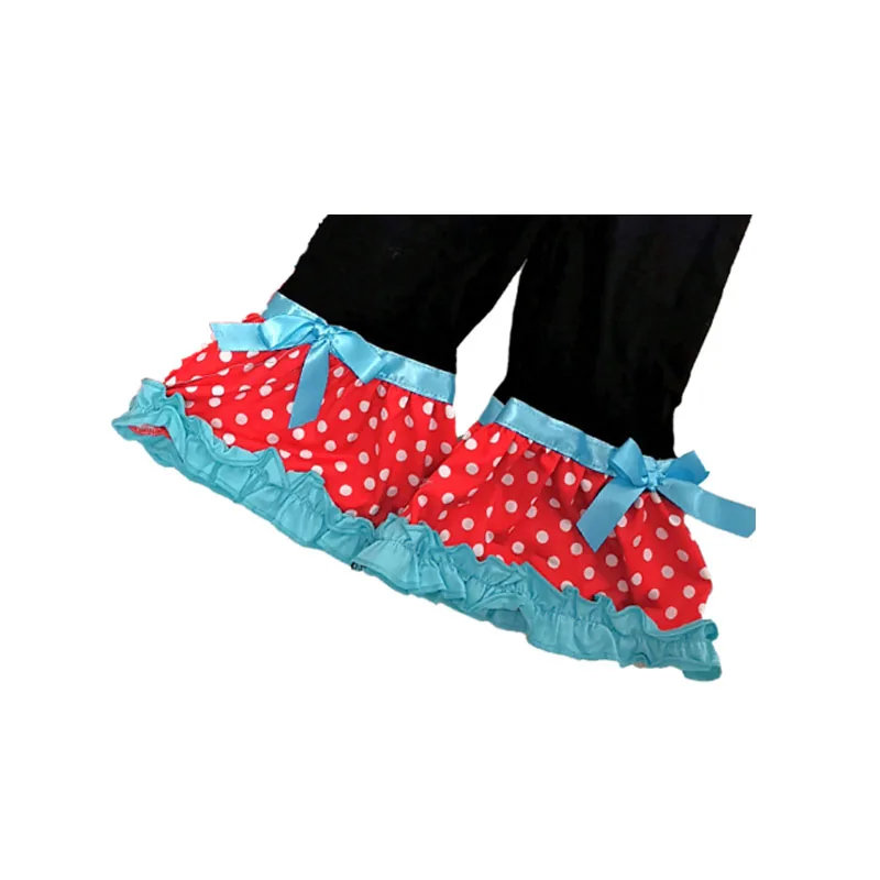 Одежда для маленьких девочек Туника Топ и штаны с оборками Комплект одежды без